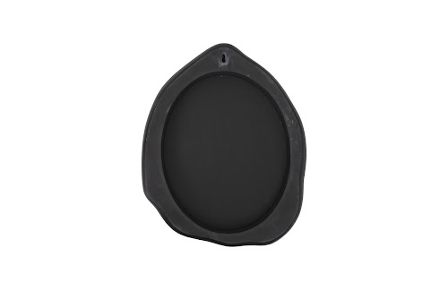 Phillips Collection Geode , Black And Silver Matte Mirror
