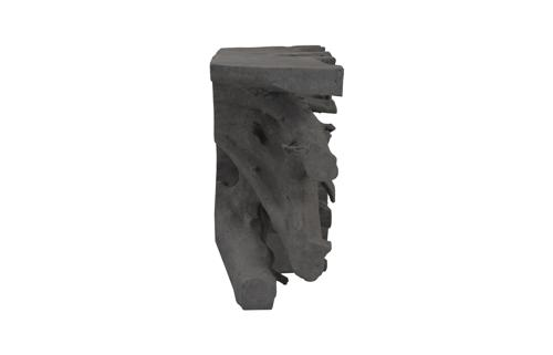 Phillips Collection Beau Cast Root  Table Charcoal Stone Console