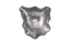 Phillips Collection Cast Onyx Wall Bowl Silver LG Accent