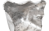 Phillips Collection Cast Onyx Wall Bowl Silver LG Accent