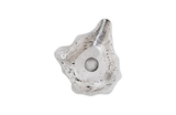 Phillips Collection Cast Onyx Wall Bowl Silver LG Accent