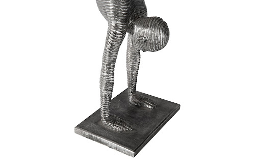 Phillips Collection Handstand Sculpture, Aluminum Small Accent