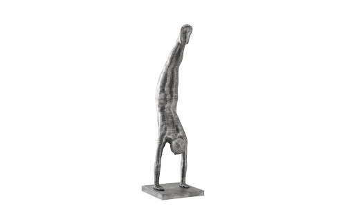Phillips Collection Handstand Sculpture, Aluminum Large Accent ...