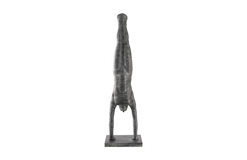 Phillips Collection Handstand Sculpture, Aluminum Large Accent