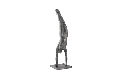 Phillips Collection Handstand Sculpture, Aluminum Large Accent