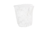 Phillips Collection Log , Gel Coat White White Side Table