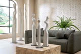 Phillips Collection Cast Women Sculptures, Roman Stone Set of 3 Accent