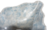 Phillips Collection Cast Blue Onyx Faux Finish Narrow Bowl