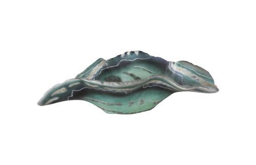 Phillips Collection Cast Onyx Fluorite Faux Finish Small Bowl