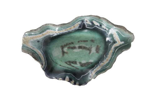 Phillips Collection Cast Onyx Fluorite Faux Finish Small Bowl