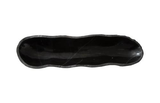 Phillips Collection Aragonite Canoe Black Medium Bowl
