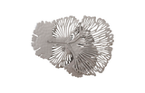 Phillips Collection Flower Wall Art Small Gray Metal Accent