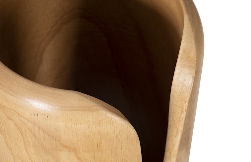 Phillips Collection Interval Wood Natural Medium Vase