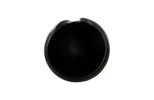 Phillips Collection Interval Wood Black Small Vase