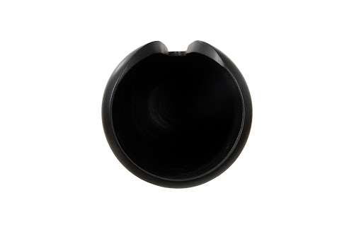 Phillips Collection Interval Wood Black Medium Vase