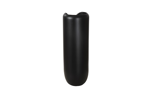 Phillips Collection Interval Wood Black Large Vase