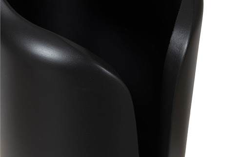 Phillips Collection Interval Wood Black Large Vase