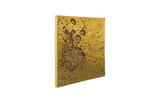 Phillips Collection Splotch Wall Art, Square, Gold Leaf Gold Accent