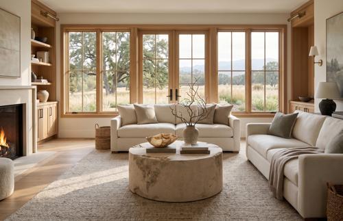 Phillips Collection Formation Roman Stone Coffee Table