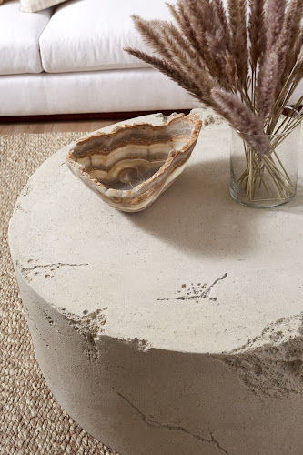 Phillips Collection Formation Roman Stone Coffee Table