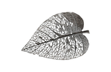 Phillips Collection Birch Leaf Wall Art Silver LG Accent