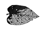 Phillips Collection Birch Leaf Wall Art, Silver, XL Silver Accent