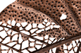 Phillips Collection Birch Leaf Wall Art, Copper, SM Amber Accent