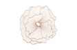 Phillips Collection Poppy Flower Wall Art Copper SM Accent