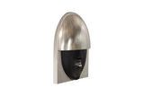 Phillips Collection Fashion Faces Wall Art Large Pout Black and Silver Leaf Accent