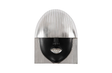 Phillips Collection Fashion Faces Wall Art Large Smile Black and Silver Leaf Accent
