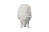 Phillips Collection Sheep Sculpture Gel Coat White Accent