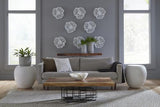 Phillips Collection Flower Wall Art Extra Small White Metal Accent