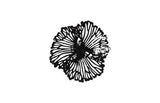 Phillips Collection Flower Wall Art Extra Small Black Metal Accent