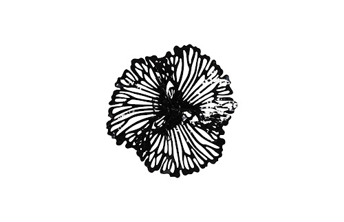 Phillips Collection Flower Wall Art Extra Small Black Metal Accent