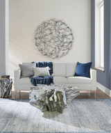Phillips Collection Koi Wall Art, Silver Leaf Silver Accent