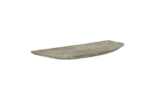 Phillips Collection Floating Wall Shelf Gray Stone Small Accent