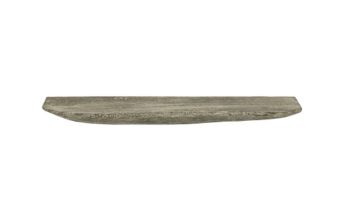 Phillips Collection Floating Wall Shelf Gray Stone Large Accent