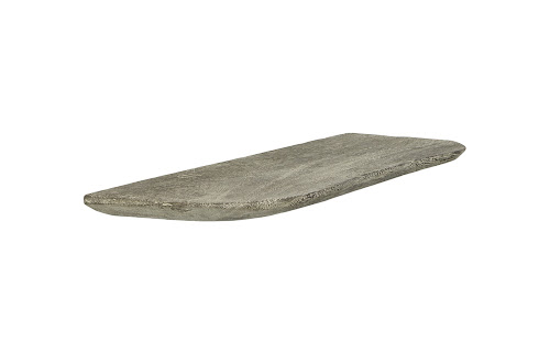 Phillips Collection Floating Wall Shelf Gray Stone Large Accent