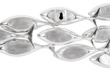 Phillips Collection School of Fish Wall Art, Silver Leaf Silver Accent