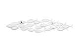 Phillips Collection School of Fish Wall Art Matte White Accent