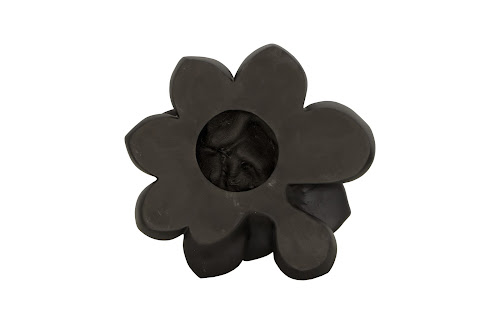Phillips Collection Laui Succulent , Smooth Matte Black Black Wall Art
