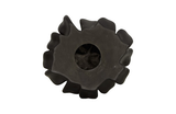 Phillips Collection Topsy Turvy Succulent , Smooth Matte Black Black Wall Art