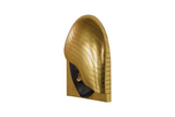 Phillips Collection Fashion Faces Wall Art, Large Her Left Wave Black and Gold Accent