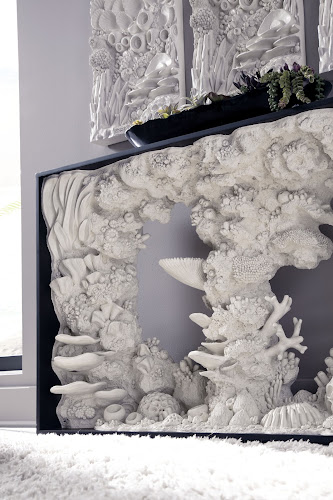 Phillips Collection Reef Framed Off White Console