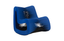 Phillips Collection Seat Belt Rocking Blue/Black Chair