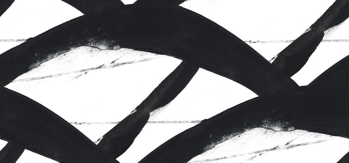 York Entanglement Black Wallpaper