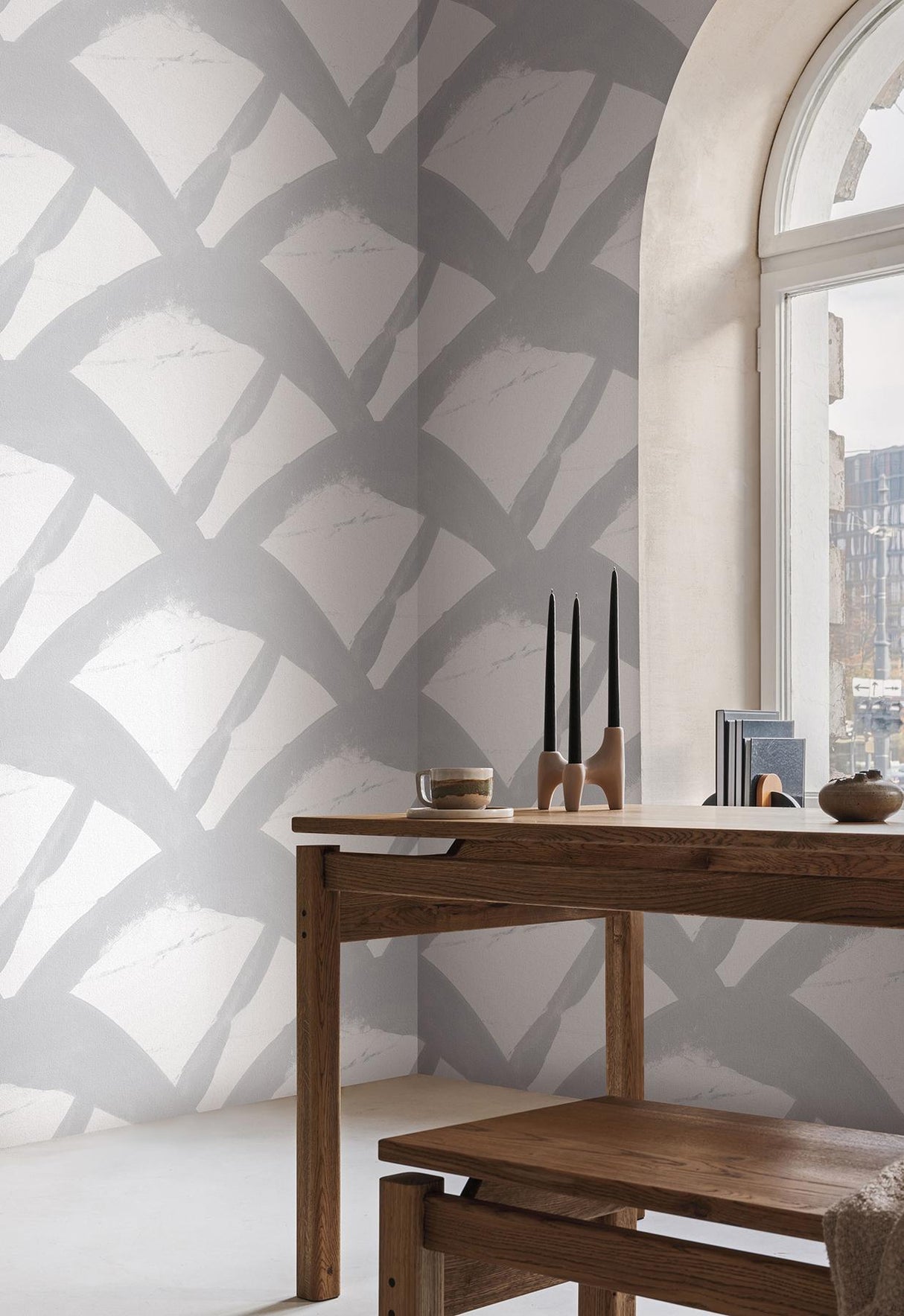 York Entanglement Fog Wallpaper