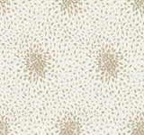 Antonina Vella Petite Leaves White & Off-White Wallpaper