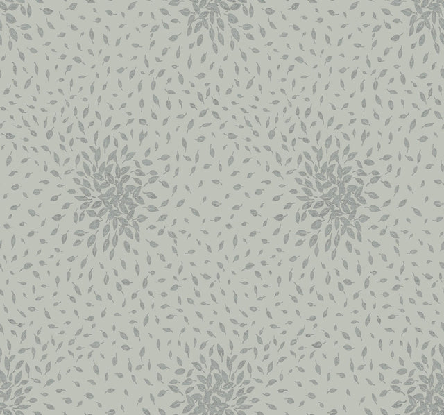 Antonina Vella Petite Leaves Green Wallpaper