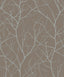 Antonina Vella Trees Silhouette Brown Wallpaper